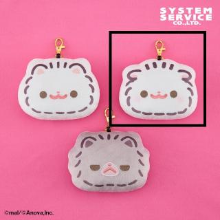 【ポメラニアンもち】【Bしらたま(垂れ耳)】ポメラニアンもち ぬいぐるみパスケース