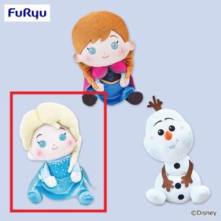 【ディズニー】【Bエルサ】アナと雪の女王 こてっとぺったん BIGぬいぐるみ