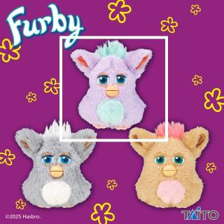 【ファービー】【Bグレープシクル】ファービー レトロファービー ぬいぐるみマスコット クラウディピーチ＆グレープシクル＆モカベリー