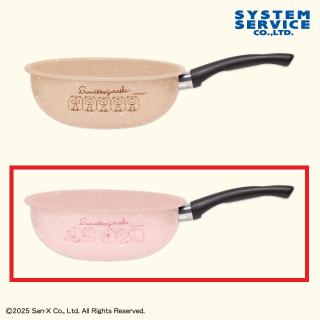 【すみっコぐらし】【Bピンク】すみっコぐらし おうちでくまカフェ 深型フライパン