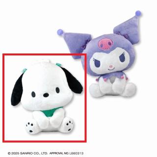 【サンリオ】【Aポチャッコ】サンリオキャラクターズ リボンおすわりドールBIGタイプ2