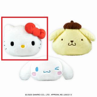 【サンリオ】【Aハローキティ】サンリオキャラクターズ 顔デカクッション7