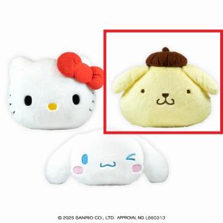 【サンリオ】【Cポムポムプリン】サンリオキャラクターズ 顔デカクッション7