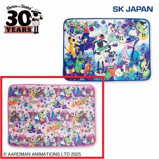 【ひつじのショーン】【B総柄(ピンク)】ひつじのショーン×ホラグチカヨ キルティングブランケット(秋の音楽祭)