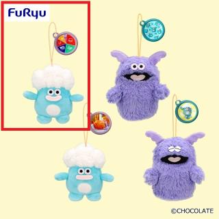 【ホイッピ&ラッピ】【Aホイッピ～マインド～(スケジュール)】ホイッピ＆ラッピ アクリル付きマスコット ～頭のなか～