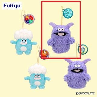 【ホイッピ&ラッピ】【Bラッピ～マインド～(ホイッピがいっぱい) 】ホイッピ＆ラッピ アクリル付きマスコット ～頭のなか～