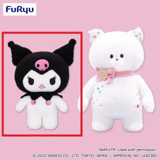 【サンリオ】【Aクロミ】Netflixシリーズ「My Melody & Kuromi」 BIGぬいぐるみ～クロミ・国王～
