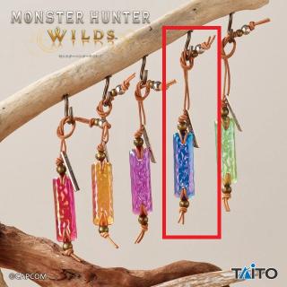 【モンスターハンター】【E回避(青)】モンスターハンターワイルズ 護石キーホルダー