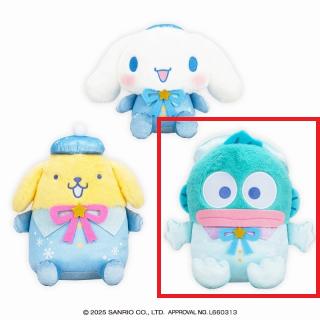 【サンリオ】【Cハンギョドン】サンリオキャラクターズ スノーレインボードールBIGタイプ2