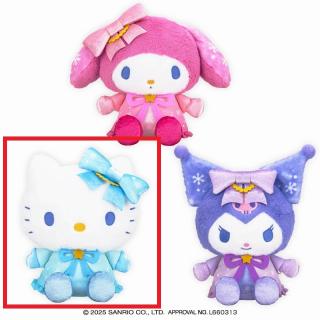 【サンリオ】【Aハローキティ】サンリオキャラクターズ スノーレインボードールBIGタイプ1