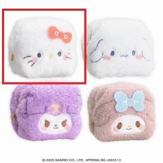 【サンリオ】【Aハローキティ】サンリオキャラクターズ むきゅむきゅミニキャラメルポーチ