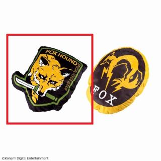 【METAL GEAR SOLID】【A:FOXHOUND】METAL GEAR SOLID 部隊章ダイカットクッション