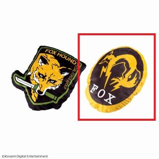 【METAL GEAR SOLID】【B:FOX】METAL GEAR SOLID 部隊章ダイカットクッション