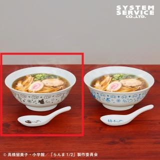 【らんま1/2】【Aブラウン】らんま1/2 ラーメンどんぶり&レンゲセット