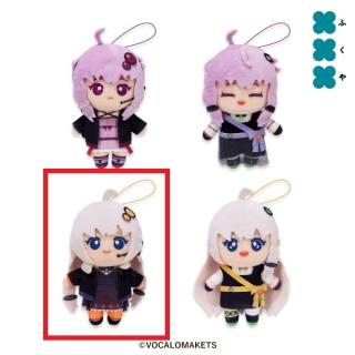 【VOICEROID】【C紲星あかり（ノーマル/口閉じ）】結月ゆかり＆紲星あかり ボイスマスコットぬいぐるみ