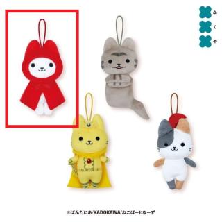 【うごく！ねこむかしばなし】【A赤ずきんなねこ】うごく！ねこむかしばなし マスコットぬいぐるみ