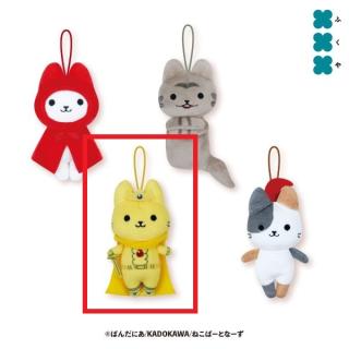 【うごく！ねこむかしばなし】【Cねこの幸福な王子】うごく！ねこむかしばなし マスコットぬいぐるみ