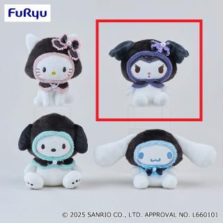 【サンリオ】【Bクロミ】サンリオキャラクターズ ホーリーケープぬいぐるみ