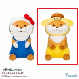 【サンリオ】【Bカワウソ×ポムポムプリン】可愛い嘘のカワウソ×サンリオキャラクターズ BIGぬいぐるみ①