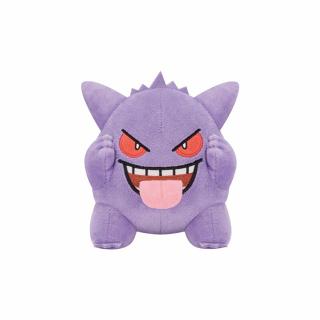 【ポケットモンスター】【Cゲンガー(舌出し/両手頬)】ポケットモンスター いろんなおかお ぬいぐるみ～ゲンガー～