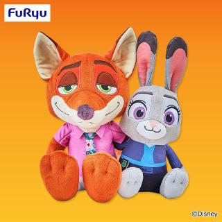 【ディズニー】【ニック＆ジュディ】ズートピア2 ペアぬいぐるみ
