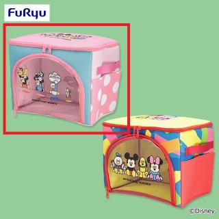 【ディズニー】【Aピンク 】ミッキー＆フレンズ 松本セイジ描きおろし クリア収納ケース