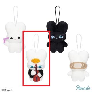 【beco+81】【C:ヴァイオリン】beco+81 しりみみうさぎマスコット②