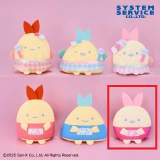 【すみっコぐらし】【Fえびてんのしっぽ(チームしっぽず/ピンク)】すみっコぐらし 夢みるしっぽず ぬいぐるみ