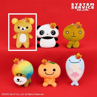【サンエックス】【Aリラックマ】San-Xオールスターズ きらきら王冠マスコットキーチェーン