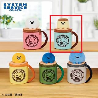 【お文具といっしょ】【Bプリンさん】お文具といっしょ マグカップポーチ