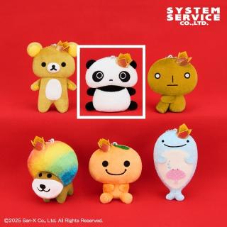 【サンエックス】【Bたれぱんだ】San-Xオールスターズ きらきら王冠マスコットキーチェーン