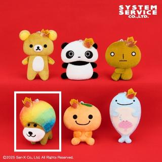 【サンエックス】【Dアフロ犬】San-Xオールスターズ きらきら王冠マスコットキーチェーン