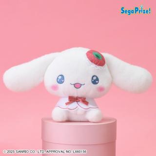 【サンリオ】【Aシナモロール】ゆるかわ サンリオキャラクターズ ぬいぐるみ ショートケーキ（EX）