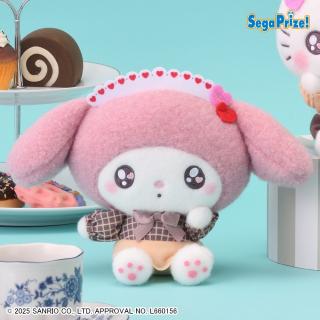 【サンリオ】【Bマイメロディ】ゆるかわ サンリオキャラクターズ ぬいぐるみ チョコケーキ（EX）