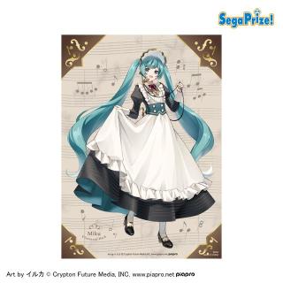 【初音ミク】【Aイルカ】初音ミクシリーズ ビジュアルボード“初音ミク”－クラシカルメイド－（EX）