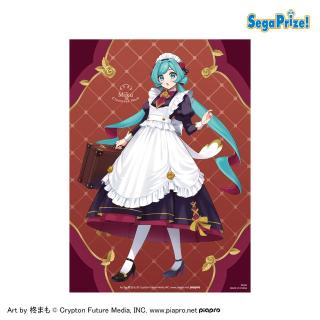 【初音ミク】【B柊まも】初音ミクシリーズ ビジュアルボード“初音ミク”－クラシカルメイド－（EX）