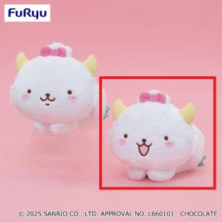 【サンリオ】【Bにっこり(口開け)】がおぱわるぅ ふわもこBIGぬいぐるみ