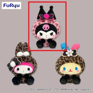 【サンリオ】【Bクロミ】サンリオキャラクターズ ギャルらび・BIGぬいぐるみ～マイメロディ・クロミ・ウサハナ～