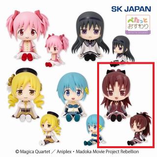 【魔法少女まどかマギカ】【E佐倉杏子】魔法少女まどか☆マギカ ぺたっとおすわりフィギュア