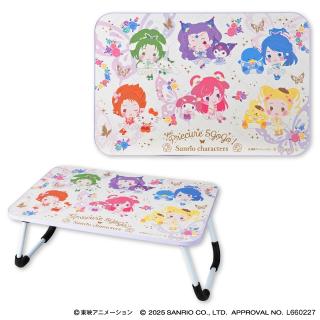 【サンリオ】Yes!プリキュア5GoGo!×サンリオキャラクターズ 折りたたみテーブル