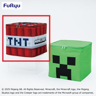 【マインクラフト】【B:TNT】マインクラフト 収納BOX：クリーパー：TNT