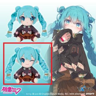 【初音ミク】【Bウィンク(片目閉じ)】初音ミク オリジナルぬいぐるみ Fashion～Outdoor～