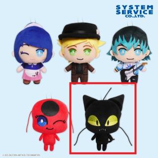 【ミラキュラス】【Eプラッグ】ミラキュラス レディバグ＆シャノワール デフォルメぬいぐるみ Part2