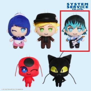 【ミラキュラス】【Cルカ】ミラキュラス レディバグ＆シャノワール デフォルメぬいぐるみ Part2