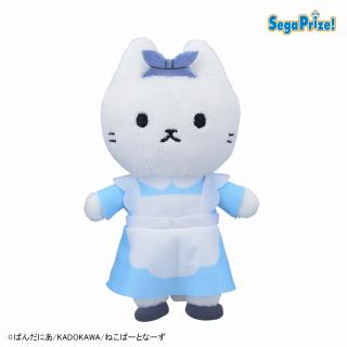 【うごく！ねこむかしばなし】【B不思議の国のアリスなねこ(リボン青)】うごく！ねこむかしばなし マスコット（EX）