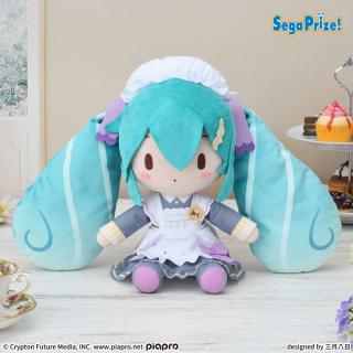 【初音ミク】初音ミクシリーズ ふわぷち Mぬいぐるみ“初音ミク”－クラシカルメイド－