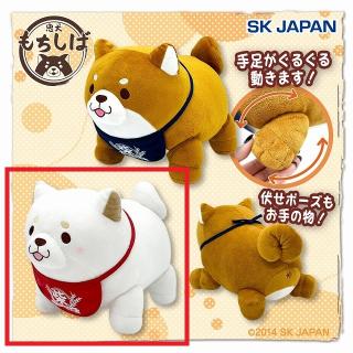 【Bうめ(白)】忠犬もちしば GBうごぐるみ