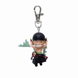 【ワンピース】【Bロロノア・ゾロ】ワンピース フィギュアキーホルダー-モンキー・D・ルフィ/ロロノア・ゾロ/サンジ-