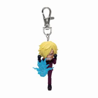 【ワンピース】【Cサンジ】ワンピース フィギュアキーホルダー-モンキー・D・ルフィ/ロロノア・ゾロ/サンジ-