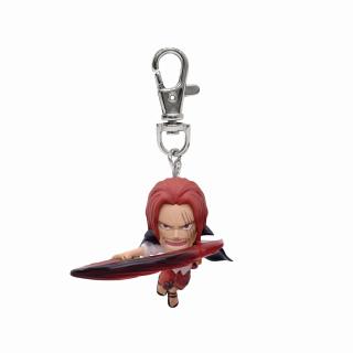 【ワンピース】【Bシャンクス】ワンピース フィギュアキーホルダー-モンキー・D・ルフィ/シャンクス/ゴール・D・ロジャー-
